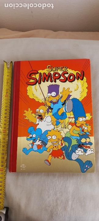 C&oacute;mics: SUPER SIMPSON. TOMO N&ordm; 1. EDICIONES B. 1999. COMIC - Foto 1