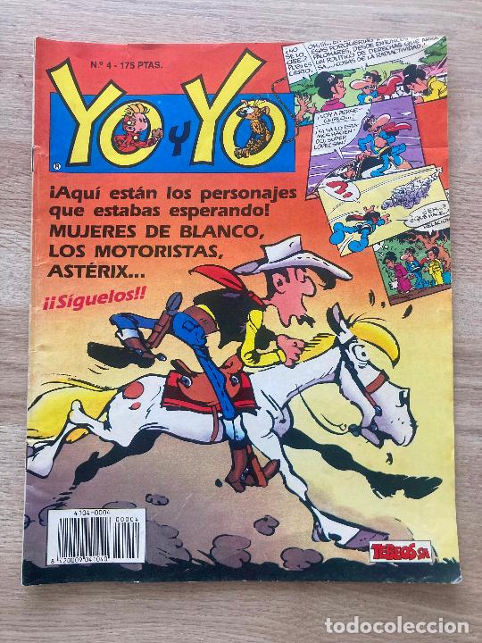 C&oacute;mics: YO Y YO N&ordm; 4. LUCKY LUKE EN PORTADA. EDICIONES B 1990 - Foto 1