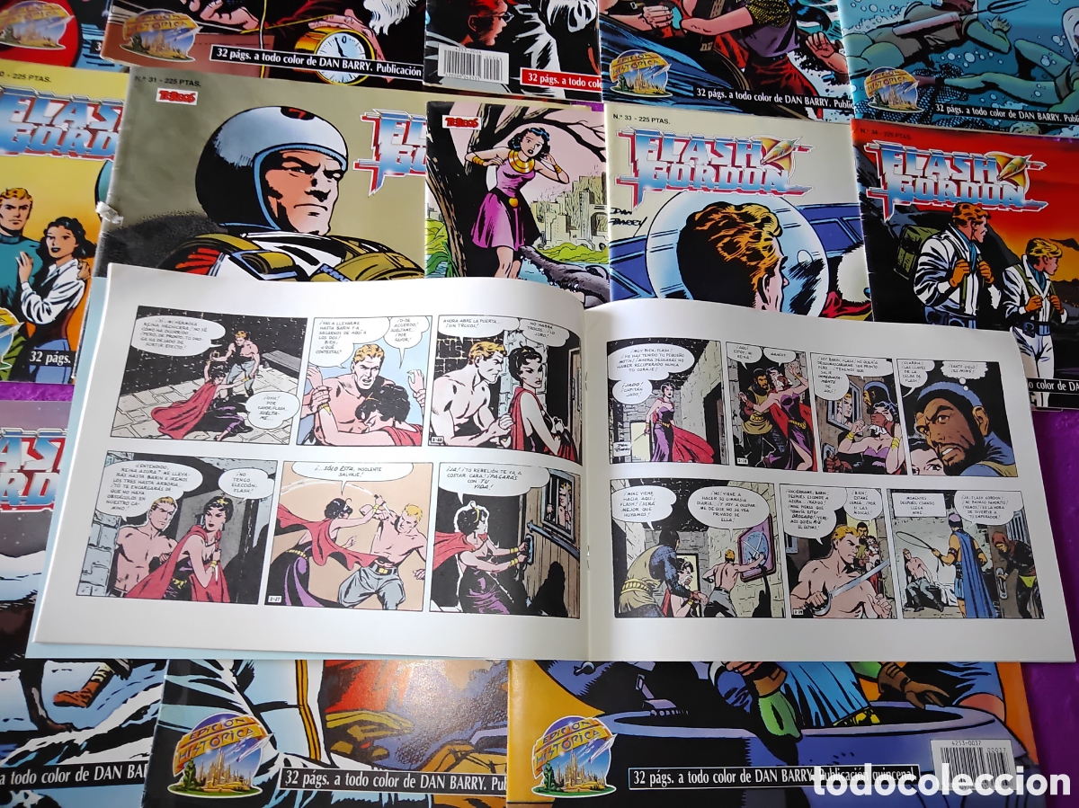C&oacute;mics: LOTE DE 36 C&Oacute;MICS, COLECCI&Oacute;N FLASH GORDON, EDICI&Oacute;N HIST&Oacute;RICA - Foto 3
