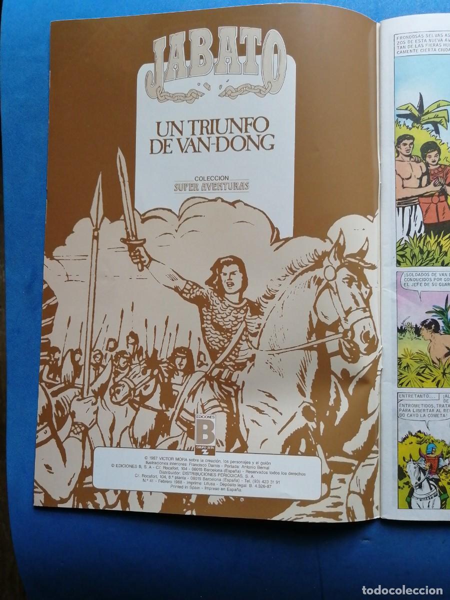 C&oacute;mics: Jabato, Ediciones B, con p&oacute;ster n&uacute;mero 41.edicion hist&oacute;rica - Foto 2
