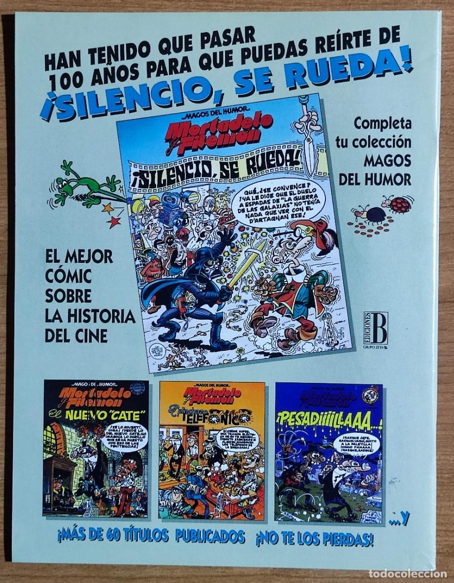 C&oacute;mics: ZIPI Y ZAPE EXTRA N&ordm; 60 - EDICIONES B EN MUY BUEN ESTADO. - Foto 2