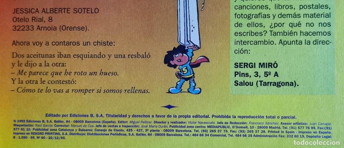 C&oacute;mics: ZIPI Y ZAPE EXTRA N&ordm; 60 - EDICIONES B EN MUY BUEN ESTADO. - Foto 7
