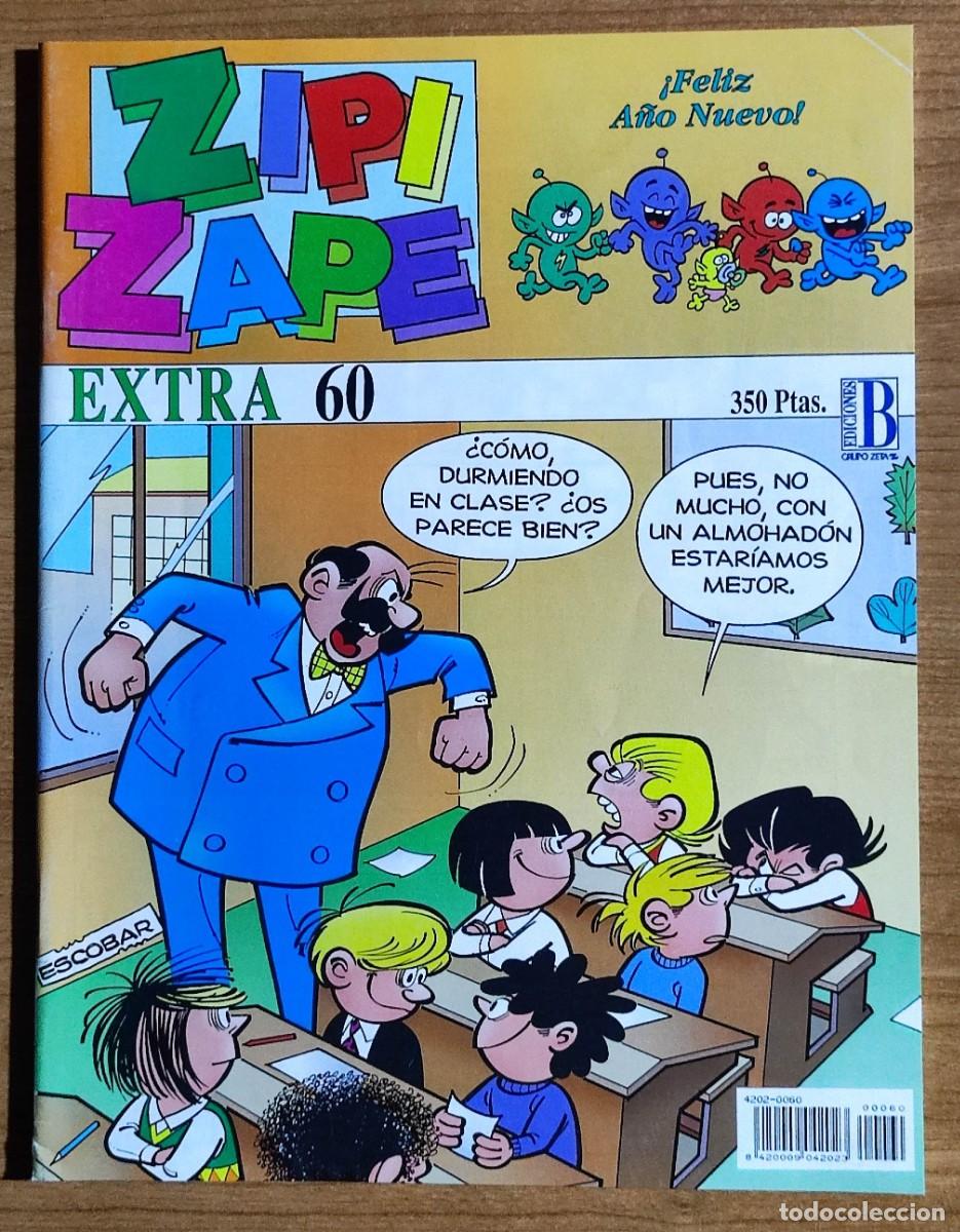 C&oacute;mics: ZIPI Y ZAPE EXTRA N&ordm; 60 - EDICIONES B EN MUY BUEN ESTADO. - Foto 1