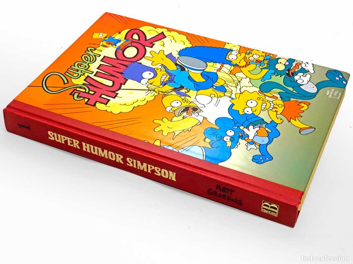 C&oacute;mics: SUPER HUMOR SIMPSON N&ordm; 1. PRIMERA ED. 1996. EDICIONES B - Foto 2