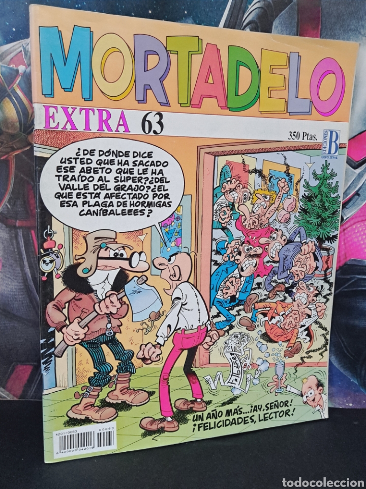 C&oacute;mics: MUY BUEN ESTADO MORTADELO EXTRA 63 EDICIONES B GRAPA - Foto 1