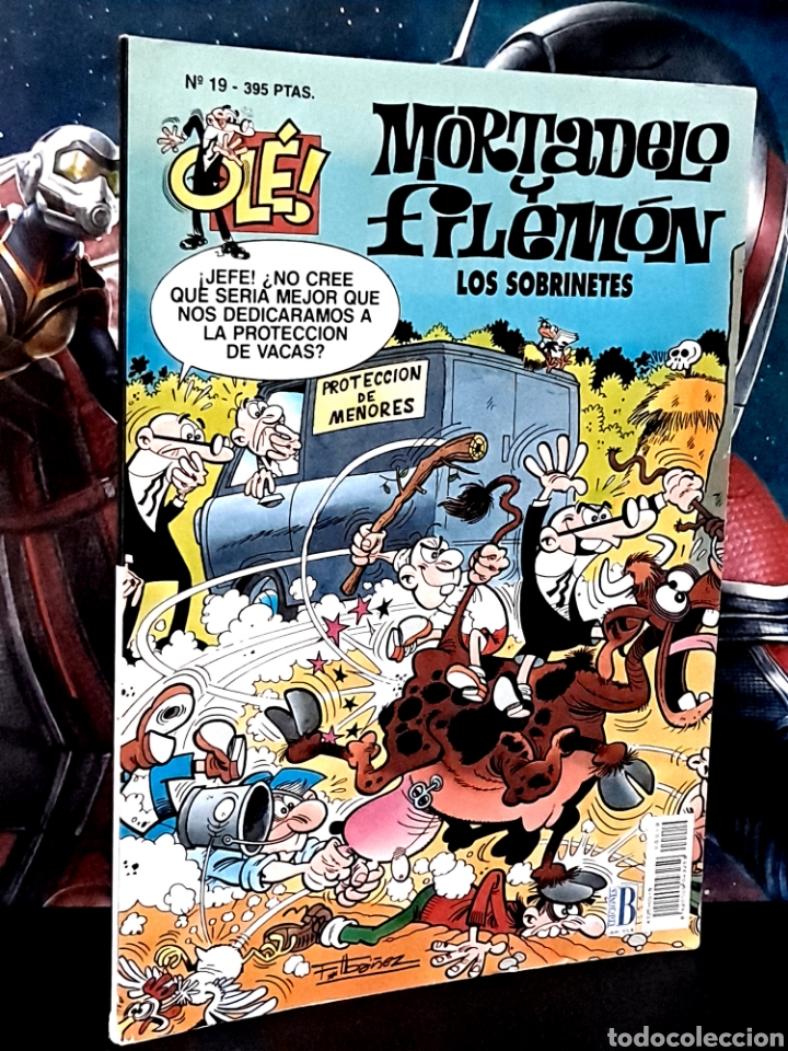 C&oacute;mics: MUY BUEN ESTADO MORTADELO Y FILEMON 19 LOS SOBRINETES EDICIONES B OLE - Foto 1