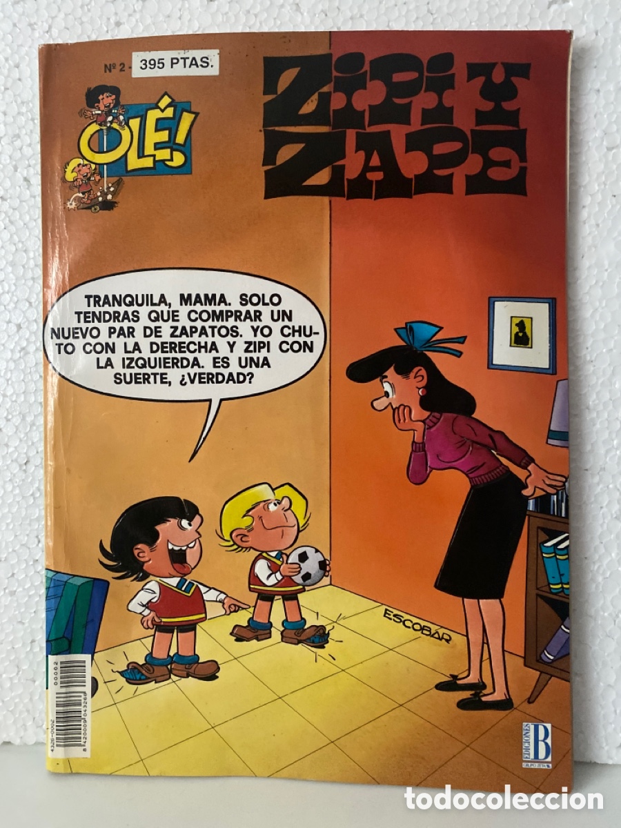 C&oacute;mics: ZIPI ZAPE Ol&eacute; #2 - Ediciones B 1993 - Foto 1