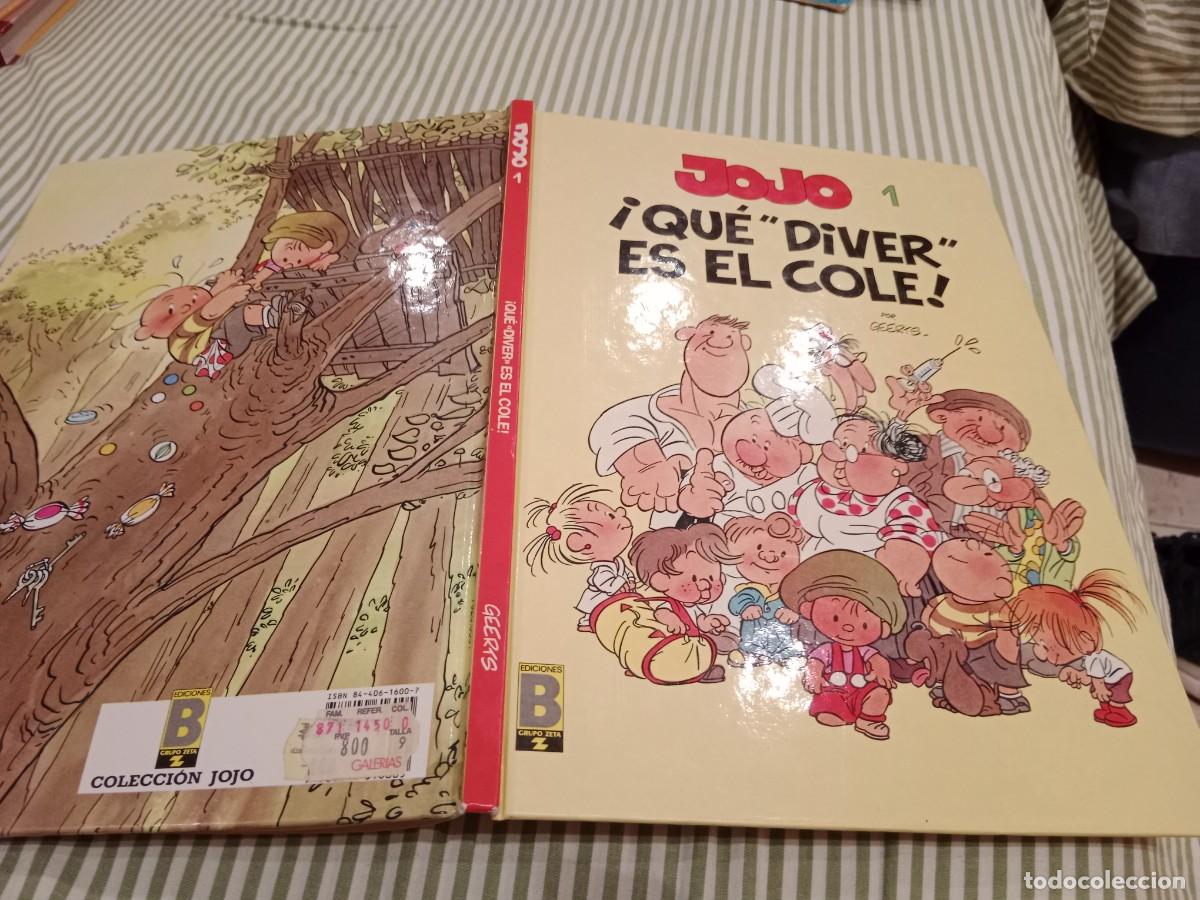 C&oacute;mics: JOJO N&ordm; 1 - QU&Eacute; DIVER ES EL COLE - 1&ordf; EDICION EDICIONES B 1990 - Foto 1