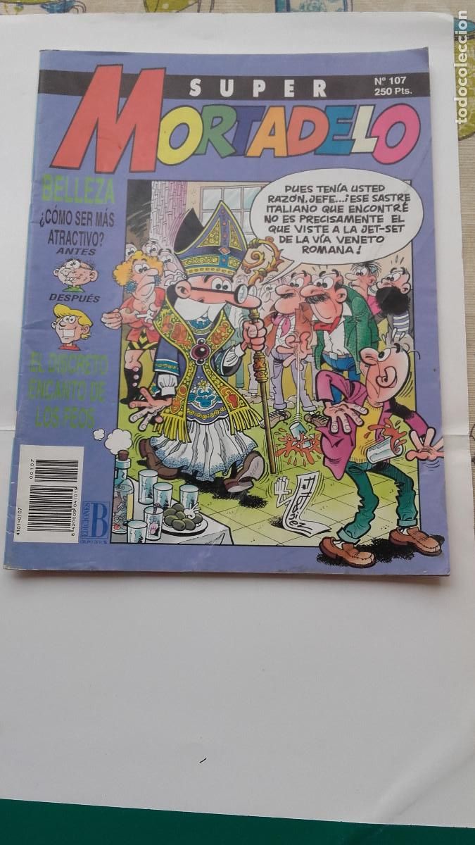 C&oacute;mics: SUPER MORTADELO - N&ordm; 107 - ESPECIAL BELLEZA - EDICIONES B - - Foto 1