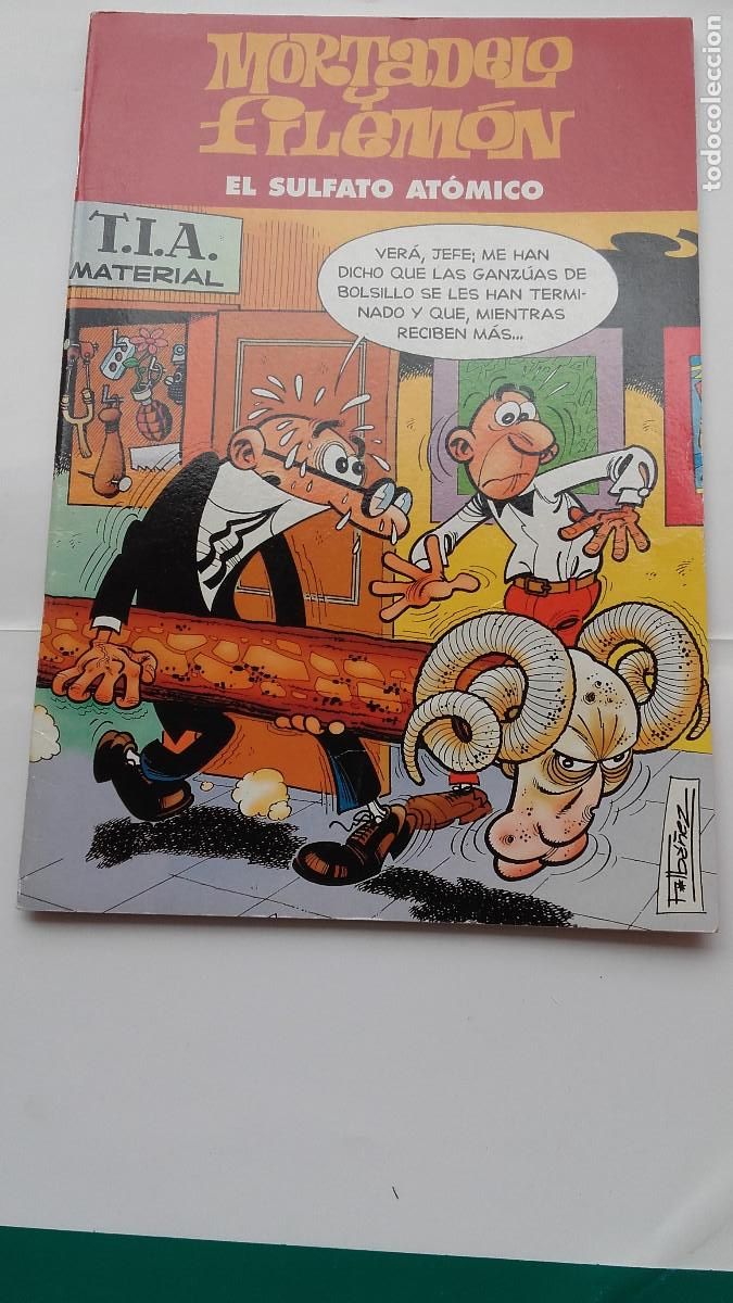 C&oacute;mics: MORTADELO Y FILEMON - EL SULFATO ATOMICO - EDICIONES B - Foto 1