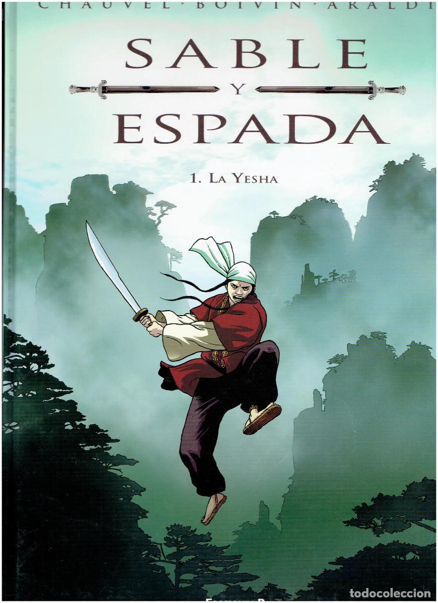 C&oacute;mics: * SABLE Y ESPADA : COMPLETO 3 EJEMPLARES * (TODO LO PUBLICADO) * EDICIONES B 2008 * - Foto 3