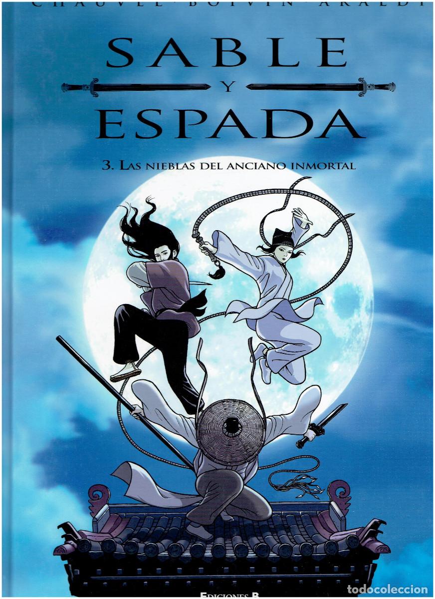 C&oacute;mics: * SABLE Y ESPADA : COMPLETO 3 EJEMPLARES * (TODO LO PUBLICADO) * EDICIONES B 2008 * - Foto 7