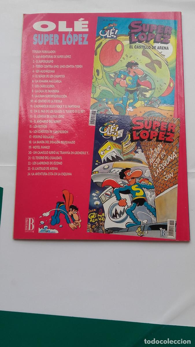 C&oacute;mics: SUPER LOPEZ - N&ordm; 21 - EL TESORO DE CIUACOATL - EDICIONES B - Foto 2