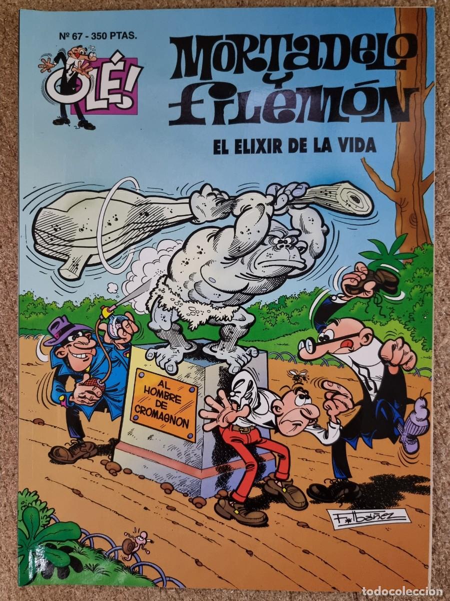 C&oacute;mics: Mortadelo y Filemon 67.El Elixir de la Vida.1&ordf; edicion.relieve.Ediciones B - Foto 1
