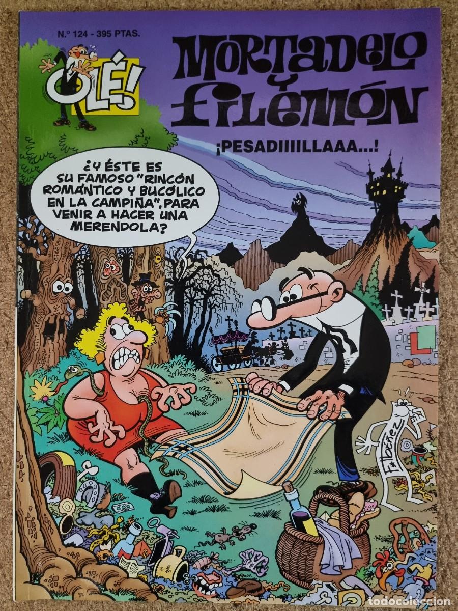 C&oacute;mics: Mortadelo y Filemon 124.Pesadiiiillaaa.1&ordf; edicion.relieve.Ediciones B - Foto 1
