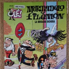 Fumetti: MORTADELO Y FILEMON 87.LA BRIGADA BICHERA.1ª EDICION.RELIEVE.EDICIONES B