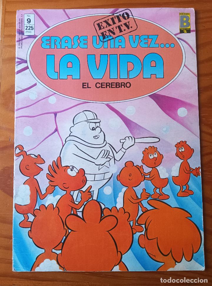 C&oacute;mics: ERASE UNA VEZ... LA VIDA N&ordm; 9, EL CEREBRO - COMIC DE EDICIONES B. - Foto 1