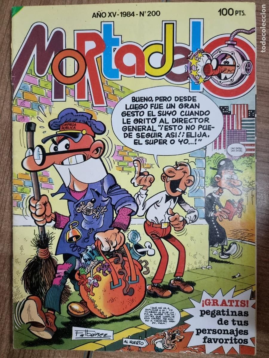 C&oacute;mics: Mortadelo 200.edicion 1984 Bruguera - Foto 1
