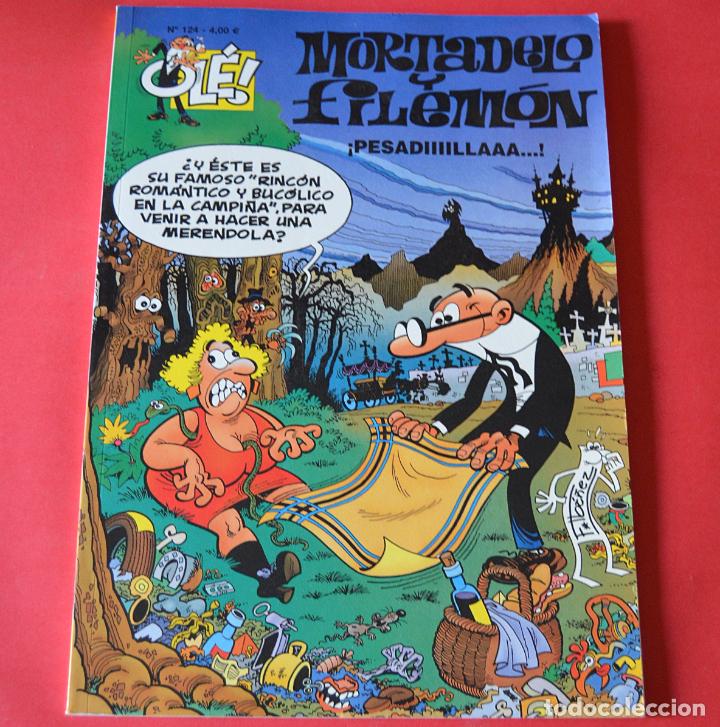 C&oacute;mics: MORTADELO Y FILEMON - PESADIIIILAAA - N&ordm; 124 - OLE - EDICIONES B - Foto 1