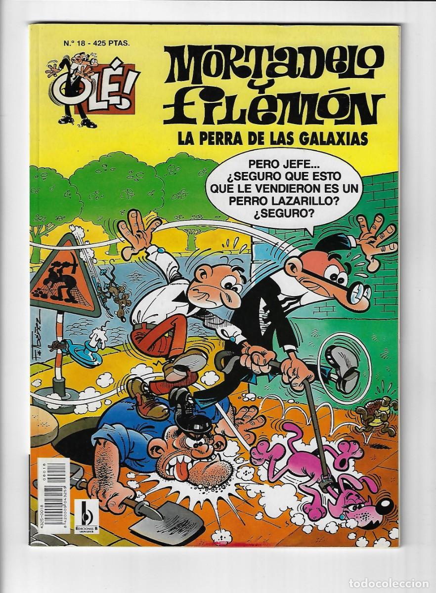 C&oacute;mics: Ediciones B. Colecci&oacute;n Ol&eacute; Mortadelo y Filem&oacute;n. 18 - Foto 1