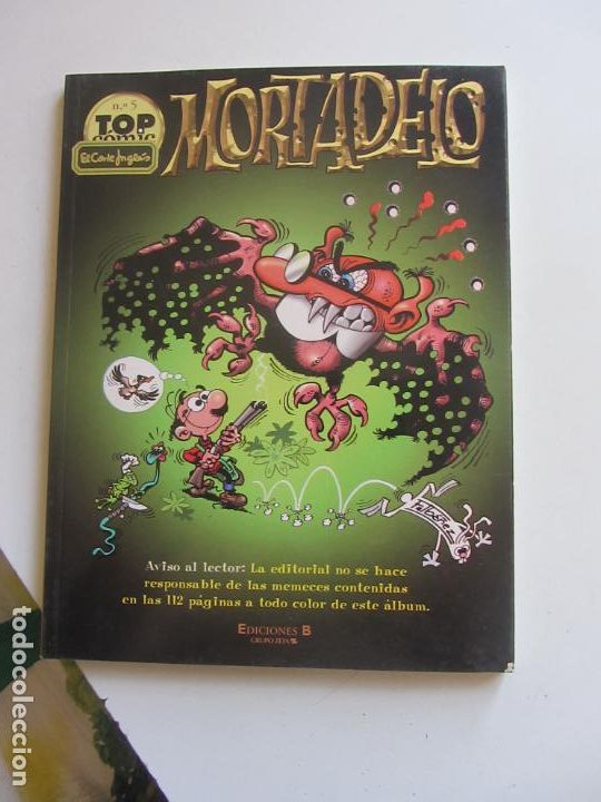 C&oacute;mics: MORTADELO N&deg; 5 TOP COMIC (EDICIONES B 2002 arx274 - Foto 1