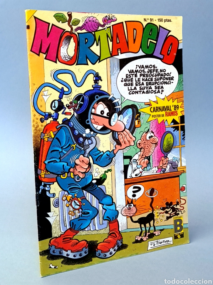 C&oacute;mics: EXCELENTE ESTADO MORTADELO 91 EDICIONES B GRAPA - Foto 1