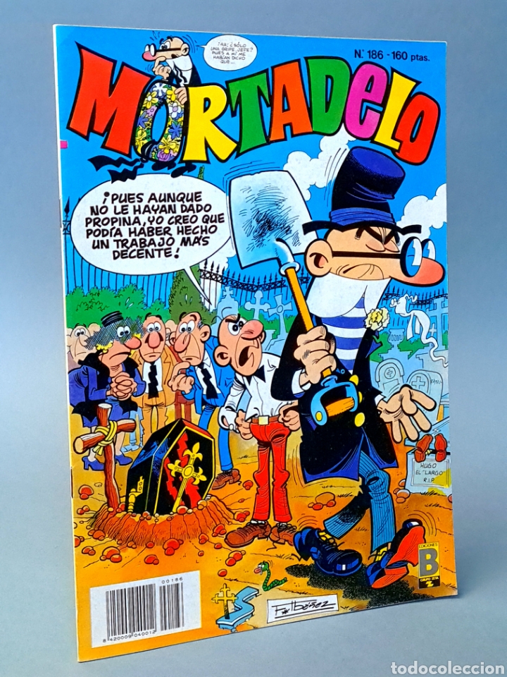 C&oacute;mics: DE KIOSCO MORTADELO 186 EDICIONES B GRAPA - Foto 1