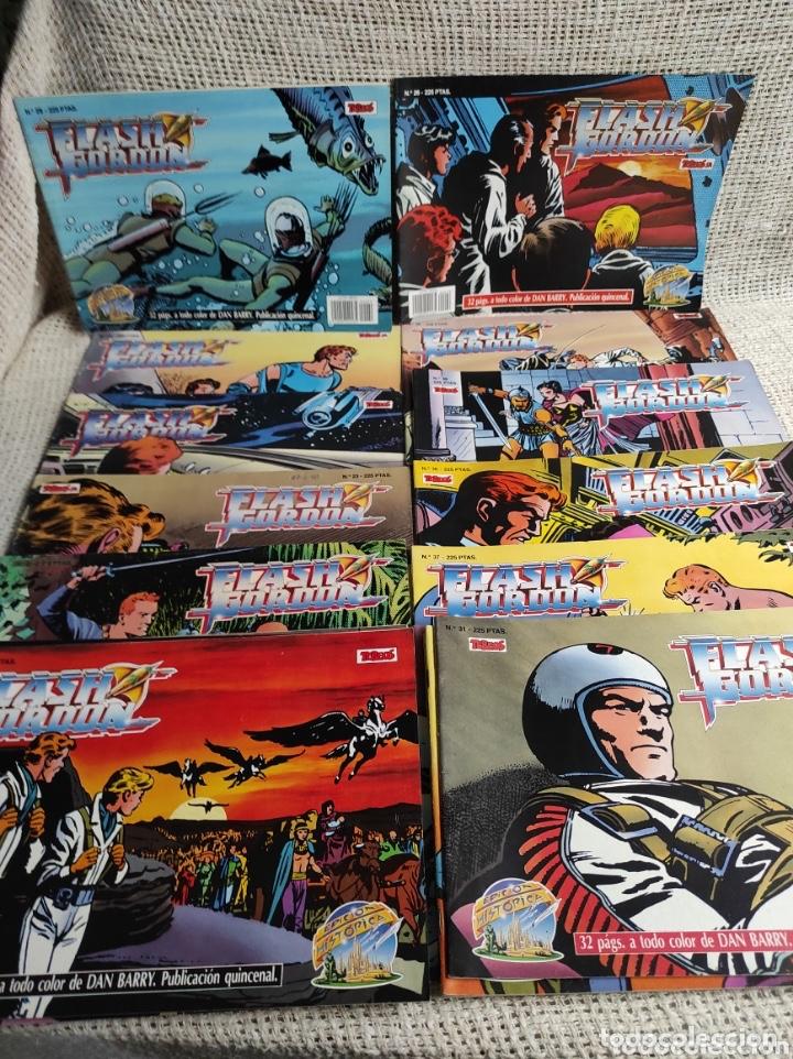 C&oacute;mics: FLASH GORDON , EDICION HISTORICA - LOTE DE 35 EJEMPLARES - EDICIONES B 1988 - Foto 2