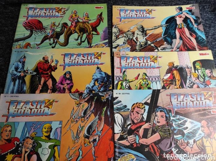 C&oacute;mics: FLASH GORDON , EDICION HISTORICA - LOTE DE 35 EJEMPLARES - EDICIONES B 1988 - Foto 1