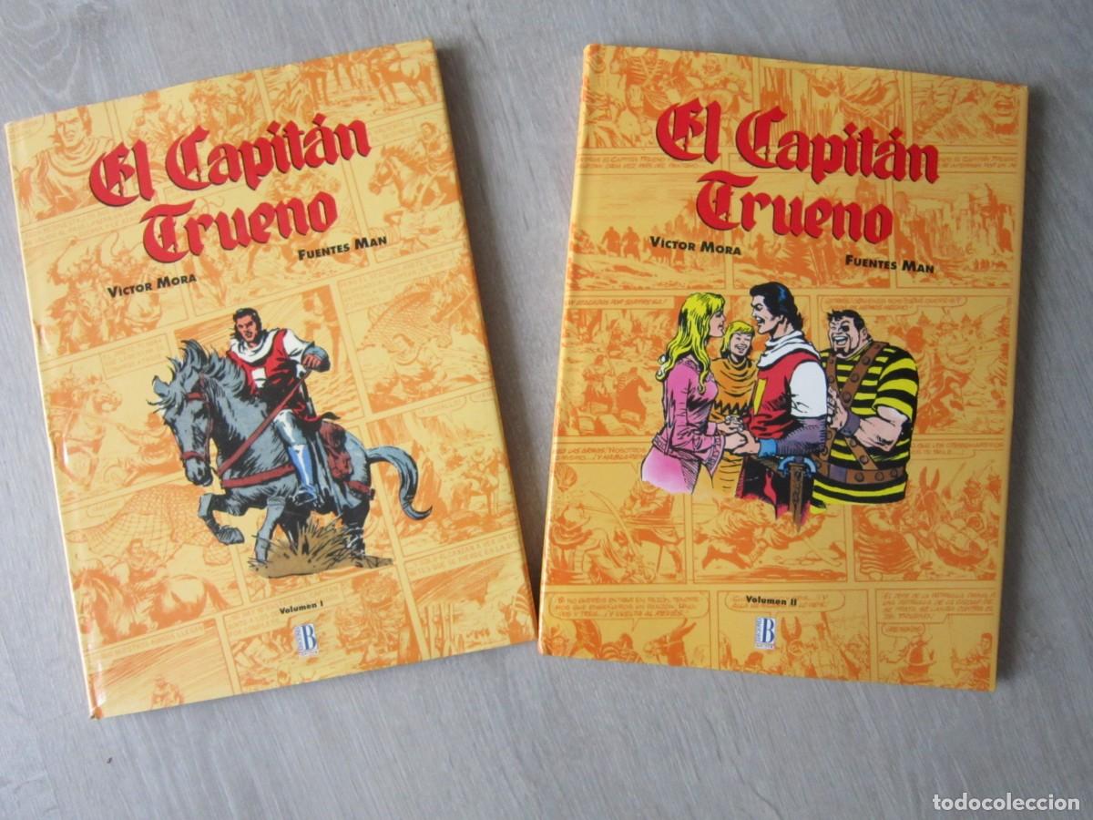 El Capitán Trueno. Victor Mora, Fuentes Man Tomos I y II. Ediciones B 1993 Mbe Comics de Oro
