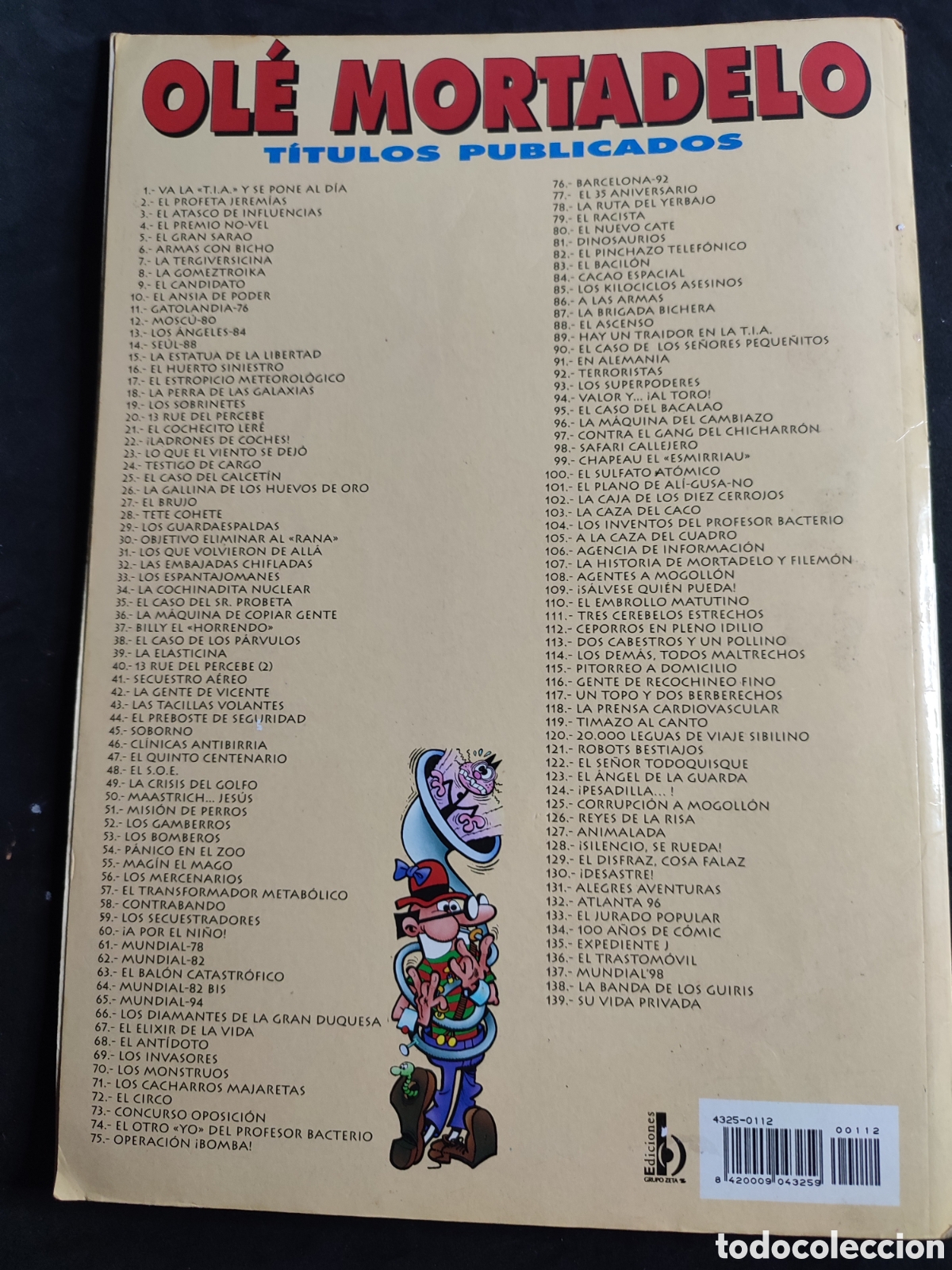 C&oacute;mics: Ole Troquelado Mortadelo num 112 - Foto 2