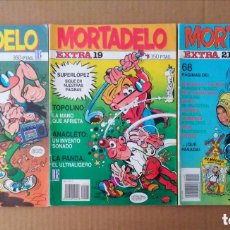 Cómics: LOTE REVISTA MORTADELO EXTRA N°18-19-20-21-63 (EDICIONES B, 1992-1995).