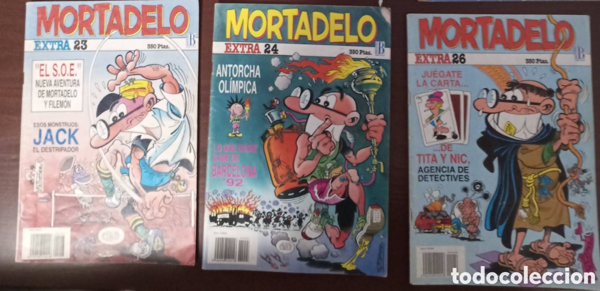C&oacute;mics: Mortadelo Extra 23, 24 y 26 - Foto 1