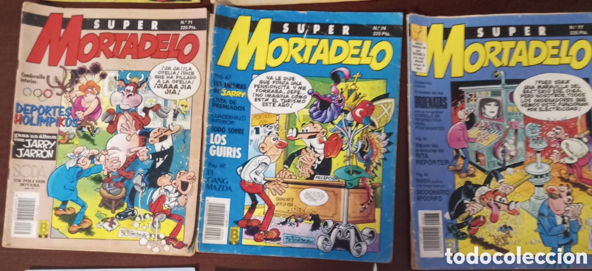 C&oacute;mics: S&uacute;per Mortadelo 71, 74 y 77 - Foto 1