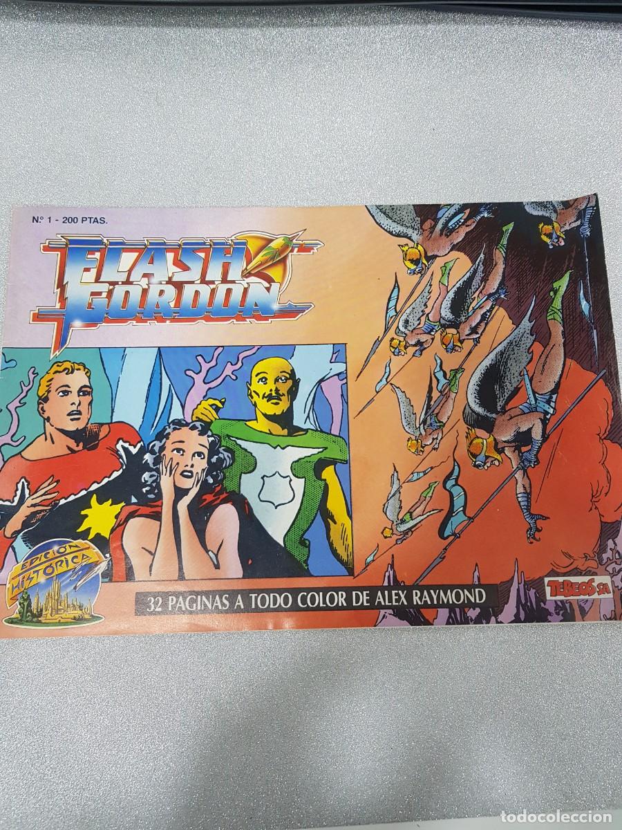 C&oacute;mics: FLASH GORDON EDICION HISTORICA N&ordm; 1 AEDICIONES B 1988 TEBEOS SA - Foto 1