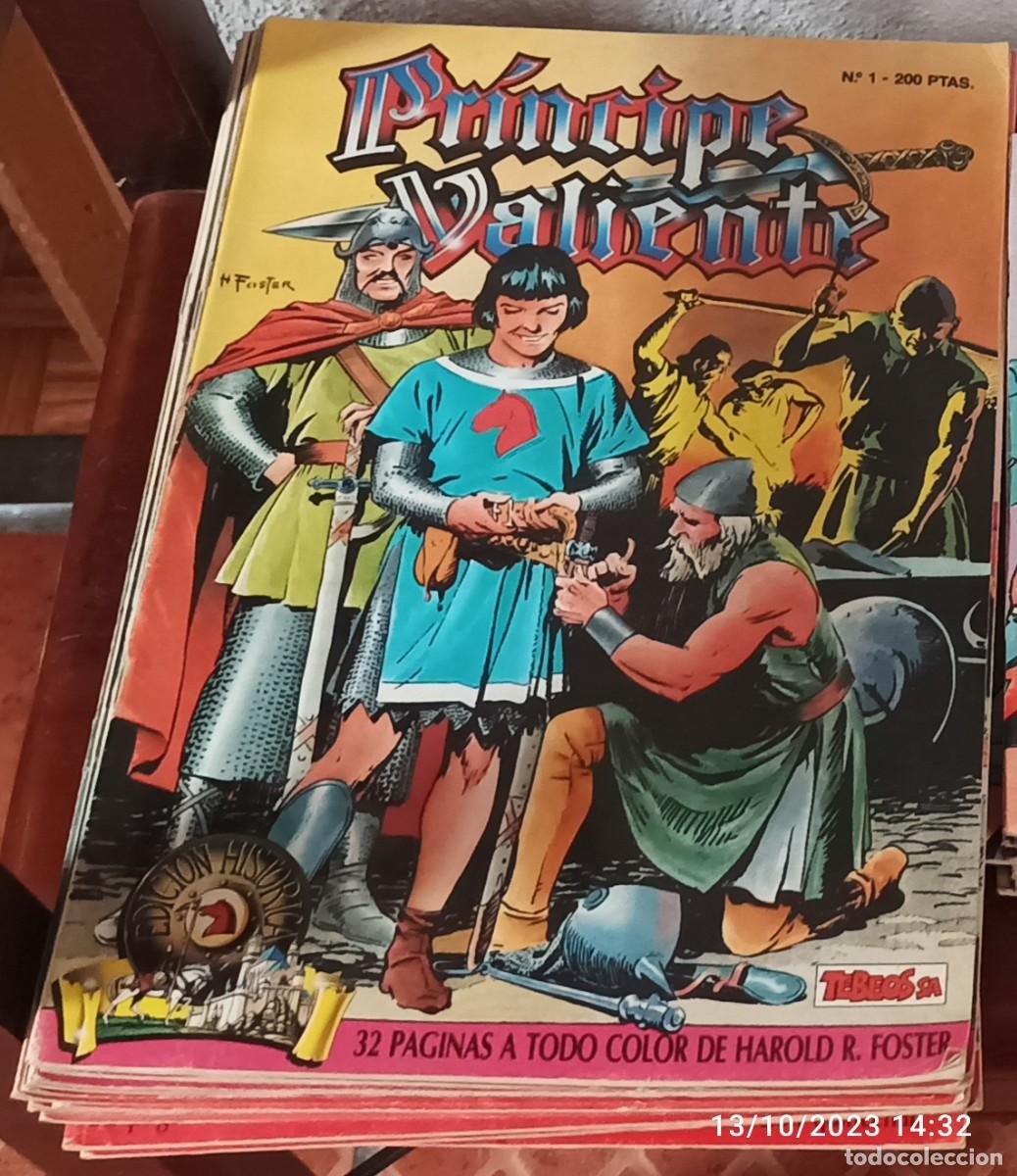 C&oacute;mics: Pr&iacute;ncipe Valiente. Edici&oacute;n Hist&oacute;rica. Tebeos S.A. 1988. - Foto 1