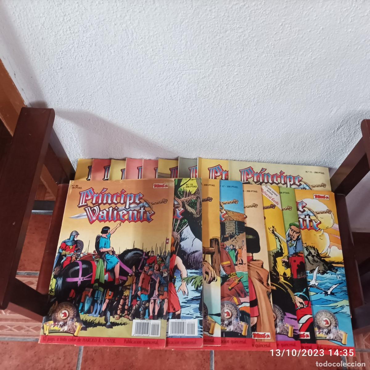 C&oacute;mics: Pr&iacute;ncipe Valiente. Edici&oacute;n Hist&oacute;rica. Tebeos S.A. 1988. - Foto 2