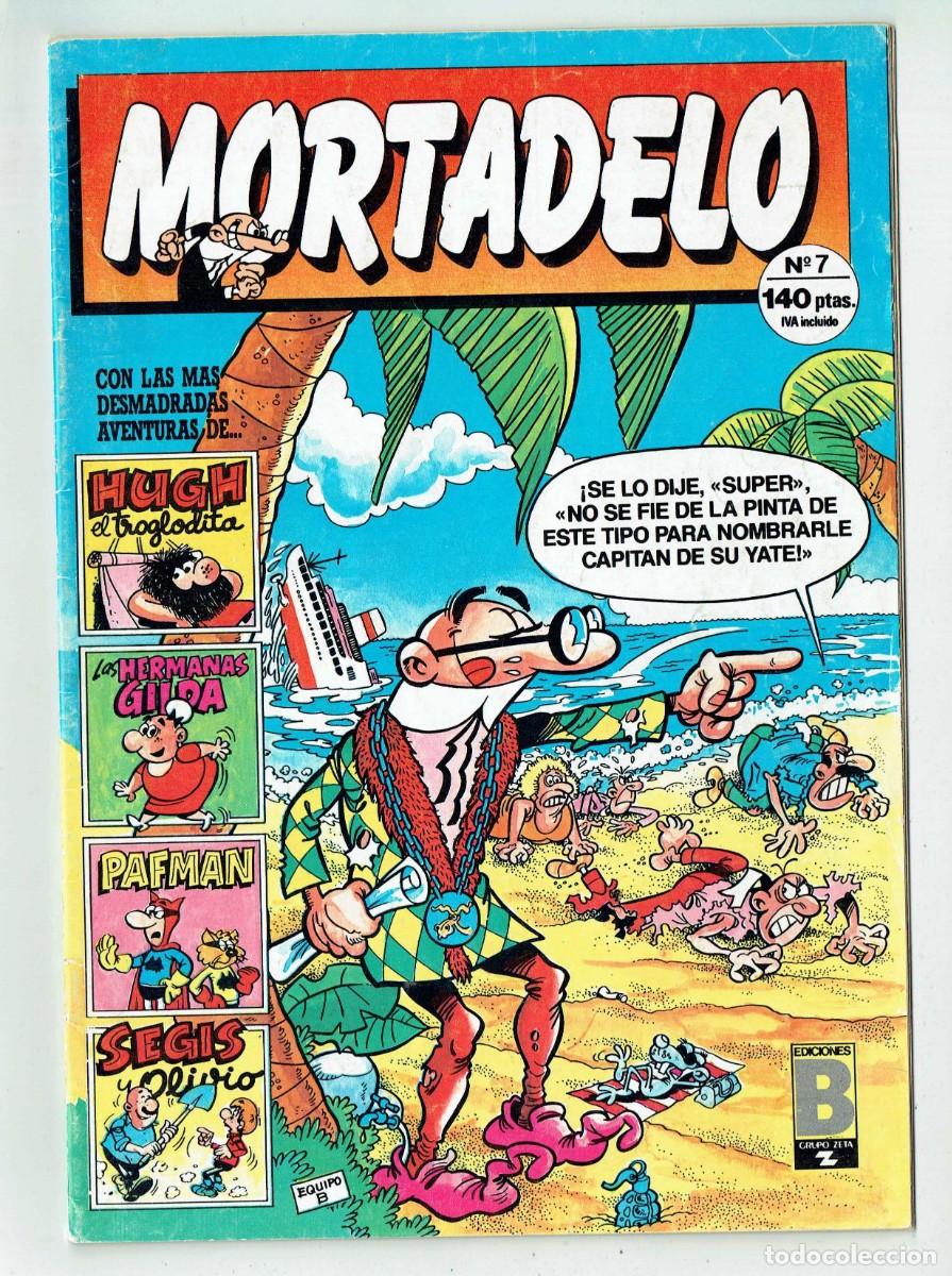 C&oacute;mics: MORTADELO. N&ordm; 7. EDICIONES B. 1987. (B/56.1) - Foto 1