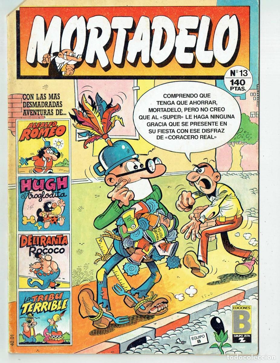 C&oacute;mics: MORTADELO. N&ordm; 13. EDICIONES B. 1987. (B/56.1) - Foto 1