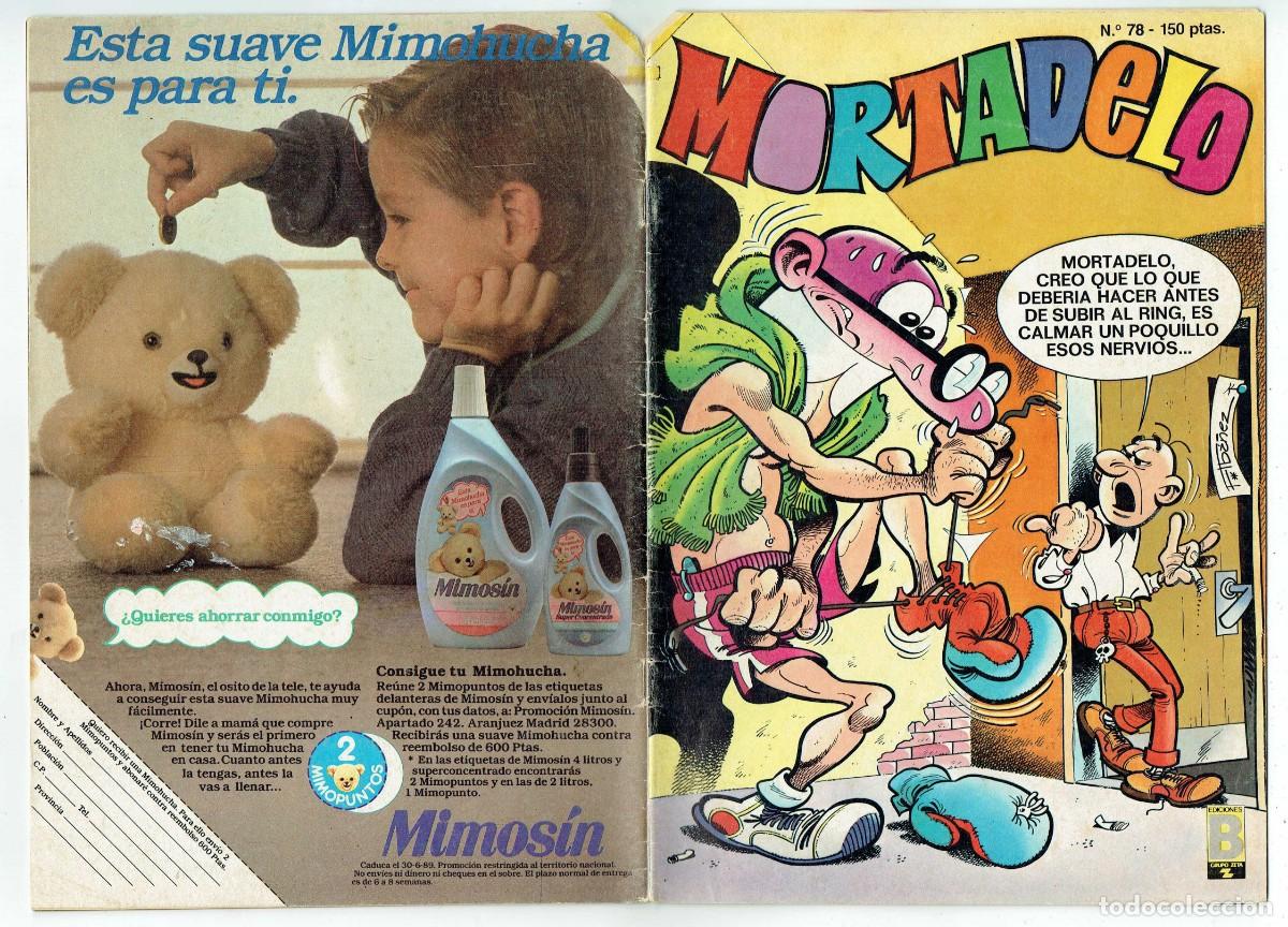 C&oacute;mics: MORTADELO. N&ordm; 78. EDICIONES B. 1988. (B/56.1) - Foto 1