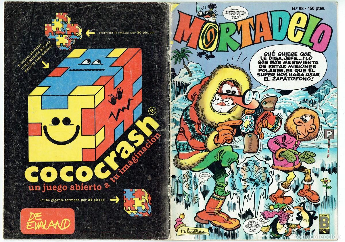 C&oacute;mics: MORTADELO. N&ordm; 98. EDICIONES B. 1989. (B/56.1) - Foto 1