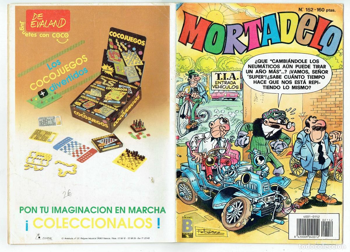 C&oacute;mics: MORTADELO. N&ordm; 152. EDICIONES B. 1990. (B/56.1) - Foto 1