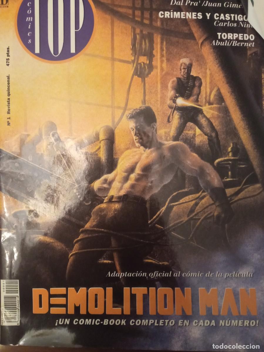 C&oacute;mics: TOP COMICS COLECCION COMPLETA DE 10 N&Uacute;MEROS EDICIONES B A&Ntilde;O 1994 - Foto 2