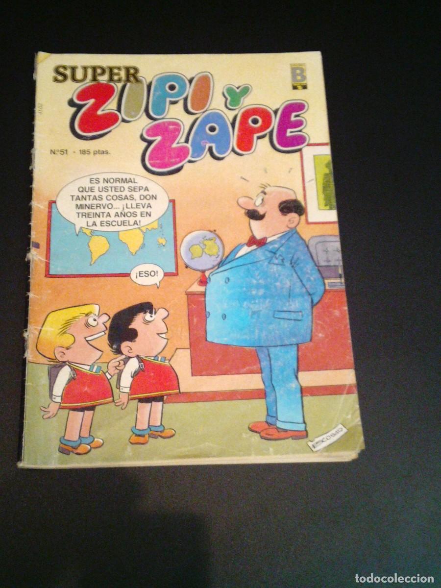 C&oacute;mics: SUPER ZIPI Y ZAPE - NUMERO 51 - EDICIONES B - GORBAUD - CJ 201 - Foto 1