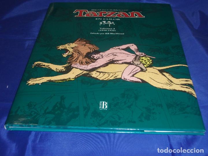 C&oacute;mics: TARZAN EN COLOR COMLETA 4 TOMOS MUY BUEN ESTADO cpb - Foto 2