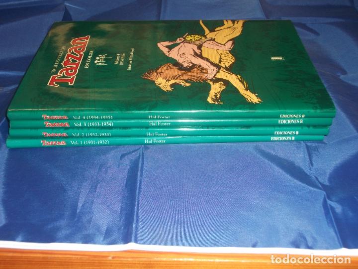 C&oacute;mics: TARZAN EN COLOR COMLETA 4 TOMOS MUY BUEN ESTADO cpb - Foto 10