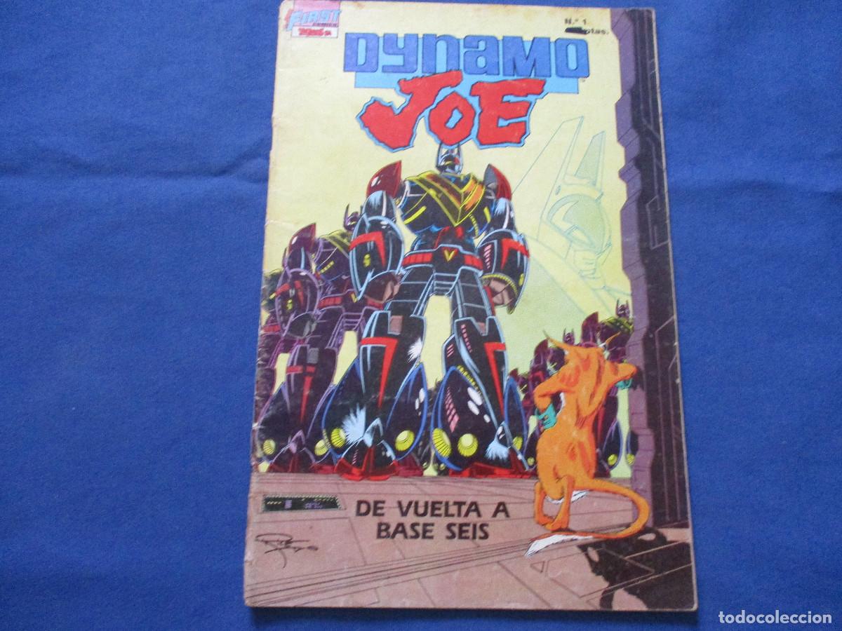 C&oacute;mics: FIRST COMICS / DYNAMO JOE N.&ordm; 1 &middot; TEBEOS S.A. 1988 EDICIONES B - Foto 1