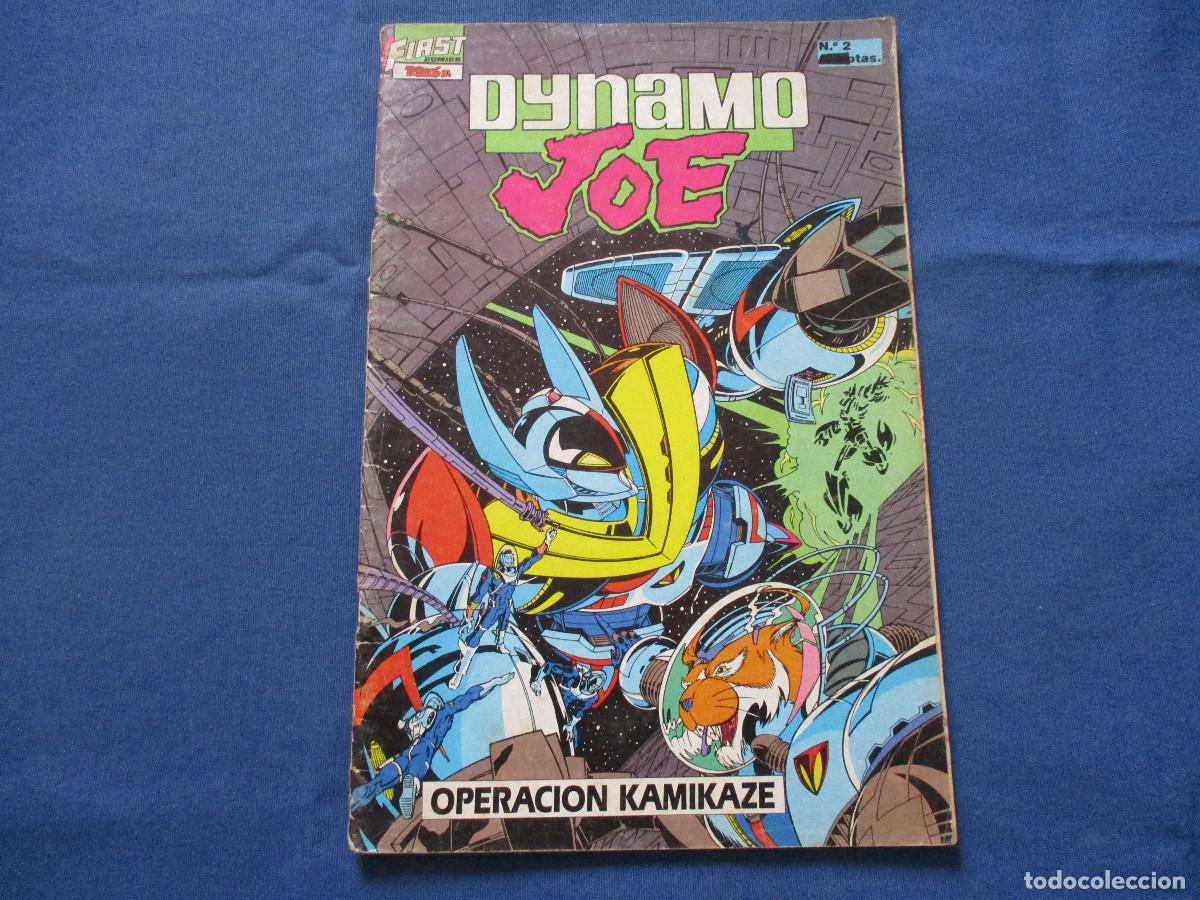 C&oacute;mics: FIRST COMICS / DYNAMO JOE N.&ordm; 2 &middot; TEBEOS S.A. 1988 EDICIONES B - Foto 1