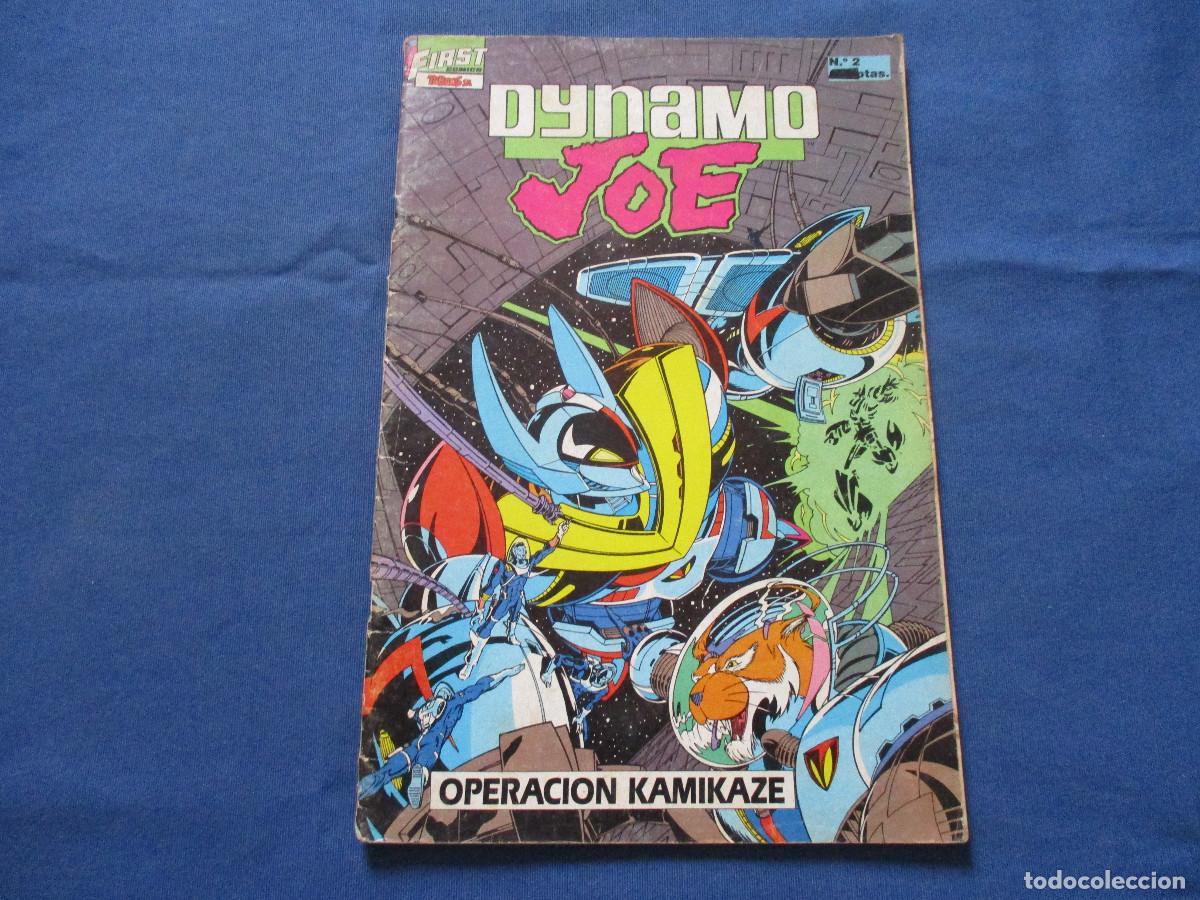 C&oacute;mics: FIRST COMICS / DYNAMO JOE N.&ordm; 2 &middot; TEBEOS S.A. 1988 EDICIONES B - Foto 2