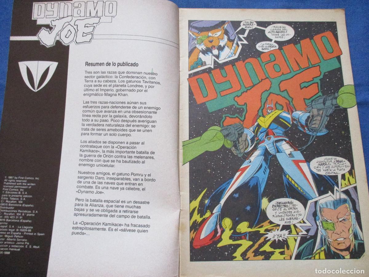 C&oacute;mics: FIRST COMICS / DYNAMO JOE N.&ordm; 3 &middot; TEBEOS S.A. 1988 EDICIONES B - Foto 4